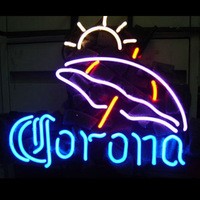 New MN12 Corona Umbrella neon sign neon light advertising equipment for store display.
