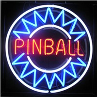 New MN6 PINBALL neon sign neon light advertising equipment for store display.