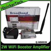 Wireless Amplifier WiFi Extender Repeater 802.11 b/g Router 2W Signal Booster Q-WB002B