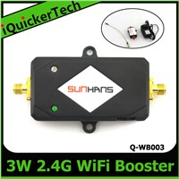Sunhans 3W 2.4GHz WiFi Booster Wireless-N Signal  Amplifier Repeater 33DBi 802.11N/b/g Q-WB003