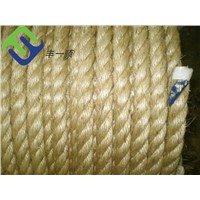 3 strand 10mm sisal rope , 100% natural sisal twist rope , bulk sisal rope