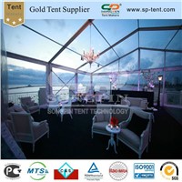 15x20m transparent party tent for wedding ceremony