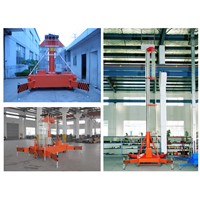 Price of telescopic cylinder lift platform with single ladder dual ladder