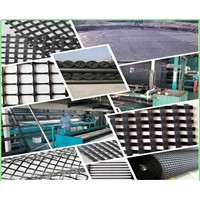 Bitumen coated high strength fiberglass geogrid