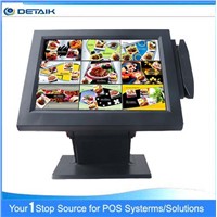 DTK-POS1556 15 Inch All in one Touch Screen POS System With MSR card readre