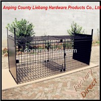 Foldable Large Steel Live Animal Trap Cage Coyote Fox Dog Trap Cage Made in China