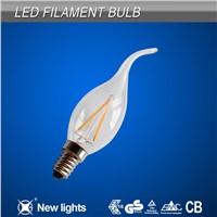 New 360 degree C35 with tail E14 LED Filament lamp