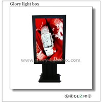 Scrolling advertising Light Box display