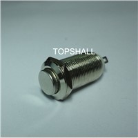 Smallest reset(off-on)function,high ,flat push-button metal push button switch