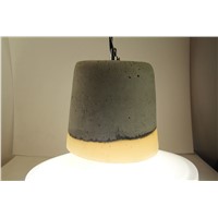 Concrete pendant light with edison bulb  with CE&amp;amp;ROHS certificate