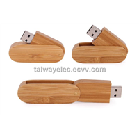 flash memory ,Wooden Swivel USB Flash Drive with Keyring,OEM Service Available