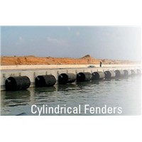 clindrical marine rubber fender for boat and dock