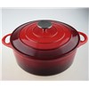 2014 New design gradual color enamel cast iron casserole,color enamel dutch oven