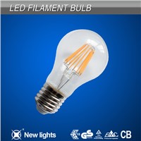A60 8w led filament bulb E27/B22