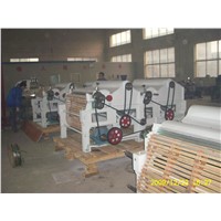 Double roller textile tearing machine