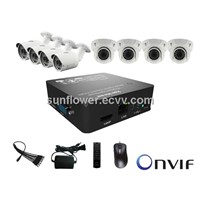 Mini NVR KIT 8CH CCTV Camera Kit For IP Camera