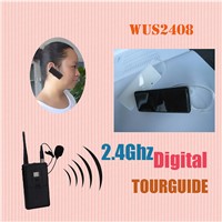 Bluetooth Ear-hang Audioguide System for assistive listening and tour guide