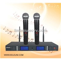 Popular UHF&amp;amp; Pll Sythesized Dual Channels Wireless Microphone