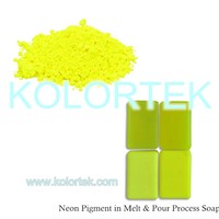 Bright Neon Color Pigments, stable in soap making