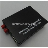 100M FC Fiber Transceiver/Duplex Single Mode Media Converter