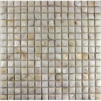 3D Convex Freshwater Shell Mosaic Bathroom Tiles
