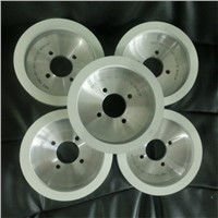 Vitrified bond diamond grinding wheel for machining PCD/PCBN cutting tools