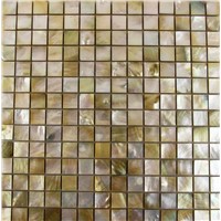 Yellow Shell Mosaic Tile Ceramic Tile
