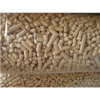 wood pellets and firewood