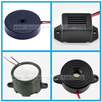 Mini Wire Magnetic Buzzer Speaker 28mm 85dB Built-in Drive Circuit  for Security Products