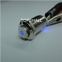 12mm ON/OFF maintain lighting metal push button switch