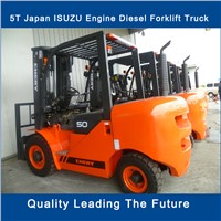 New 5 ton diesel powered goodsense hand manual diesel forklift price