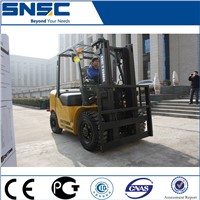Good Quality!! China compact 4 ton diesel forklift with solid tyres