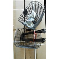 White Bike Basket / Bike Parts