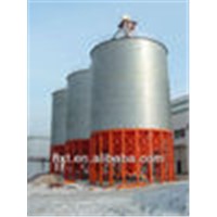 Corrugated bolted grain storage steel silo for sale in China