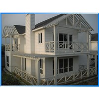 Waterproofing coating exterior fiber cement siding board for villa