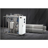 automatic juice milk UHT pipe sterilizer
