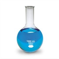 1111 Flat Bottome Glass Boiling Flask High Borosilicate 3.3 Glass Boiling Flask Laboratory Glassware