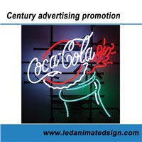 Coca Cola Advertising Neon Sign