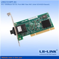 LREC7210PF-LX PCI 1000Base-LX SM SC Port Fiber NIC Lan Network Adapter  (Intel 82545EB Based)