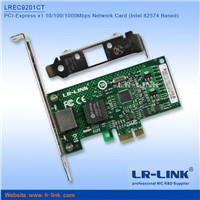 LREC9201CT PCI-Express x1 10/100/1000Mbps Network Lan Card (Intel 82574 Based)