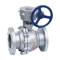 Flanged End Trunnion Ball Valve