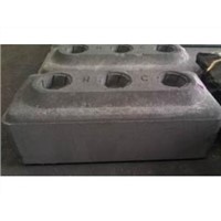 Cathode Vibrating Graphite Block/graphite Block anode carbon block