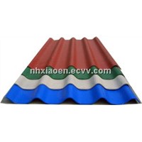 Colorized fiber cement corrugated Roofing Sheet