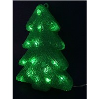 tree Outdoor attractive 3D acrylic led light holiday acrylic led holiday light CE ROHS GS