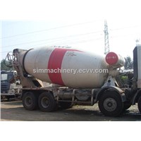 used sany 12m3 mixer truck second hand 12m3 mixer truck with hydraulic engine for sale