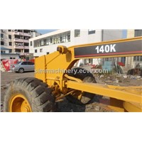 Used condition CAT 140K motor grader second hand CAT 140k motor grader with hydraulic engine