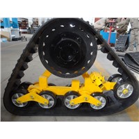 High quality triangular rubber track system(JY-320)