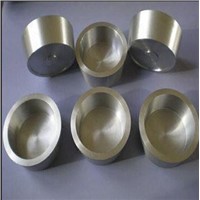 Polished tungsten crucible 99.95%