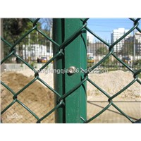 PVC Coated Chain Link Fence  For Sale