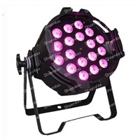 RGBWA+UV LED PAR Cans 18pcs*15W, LED stage light